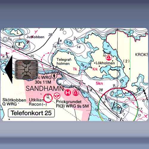 Sandhamn - Sjökort - Klik op de afbeelding om het venster te sluiten